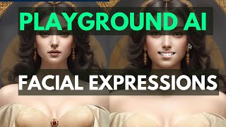 Adding expressions to your portraits | Playground AI - Facial expressions (Part 9)