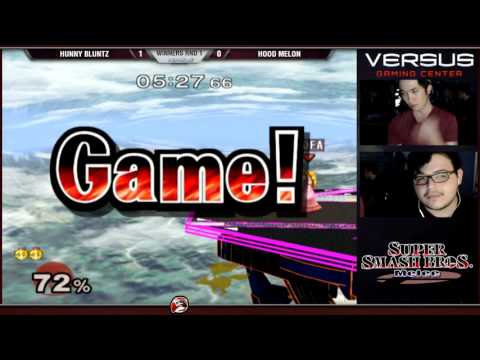 VS Weekly 3/13/16 - Winners R1 - Hoodmelon (Peach) vs HunnyBluntz (Falco) - Melee
