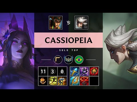 Cassiopeia Top vs Camille - BR Challenger Patch 25.17