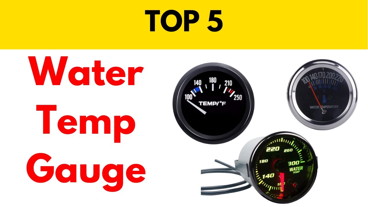 Best Digital Water Temp Gauge On Budget 2023 | Top 5 Water Temp Gauge Review | Products Review