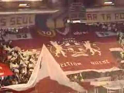 Tifo Lausanne HC - Fribourg (02.02.2003)