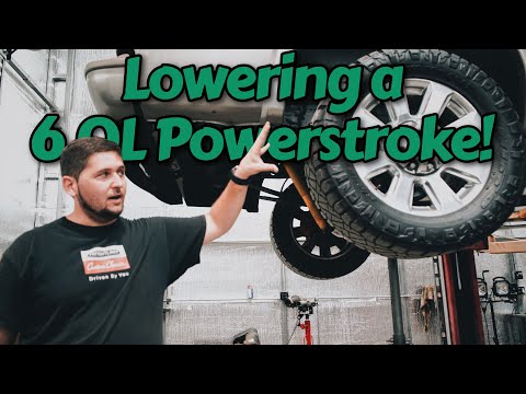 Installing Drop-Shackles on a Ford F-250!