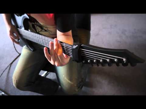 DEATH DJENT? - KxK Sii7 Baritone 7 String, Axe FX2, Bare Knuckle Aftermath