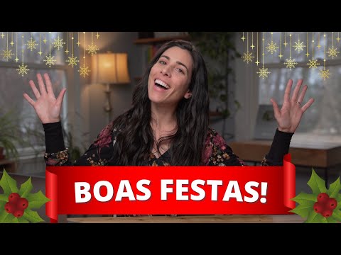 How to say "Happy Holidays" in Portuguese | Brazilian Portuguese Vocabulary