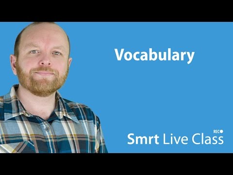 Vocabulary Intermediate English with Mark 29