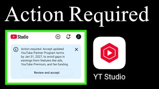 Action Required: How to Accept YouTube Partner Program Terms | YPP Ter