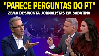Jornalistas TENTAM ENCURRALAR Zema e LEVAM LAPADA AO VIVO
