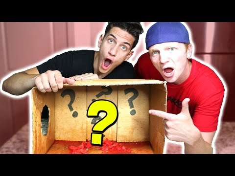 MOST INSANE WHAT'S IN THE BOX CHALLENGE! (WITH UNSPEAKABLEGAMING)
