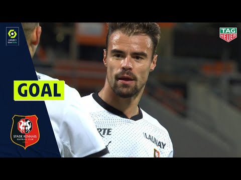 Goal Damien DA SILVA (23' - STADE RENNAIS FC) FC LORIENT - STADE RENNAIS FC (0-3) 20/21
