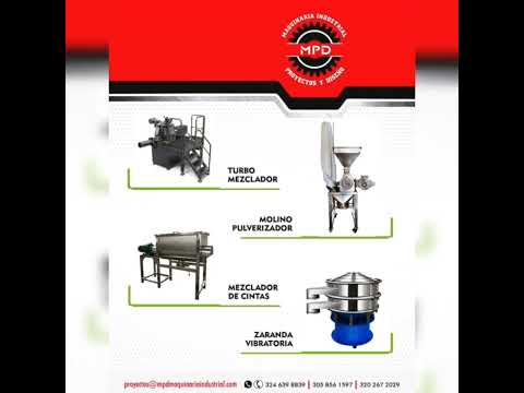 Catálogo MPD Maquinaria Industrial | Innovación para tu industria