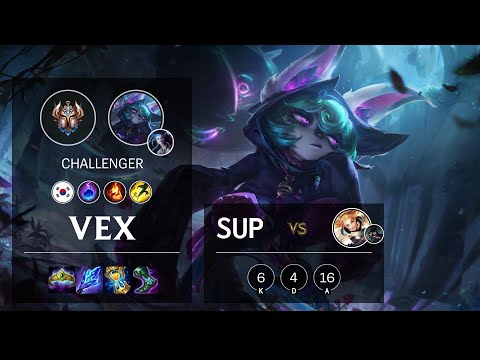 Vex Support vs Lux - KR Challenger Patch 11.23