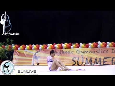 Sara Llana - Club Ritmo (ESP) - Fita (Ribbon) - Senior Elite - Summer Stars 2016