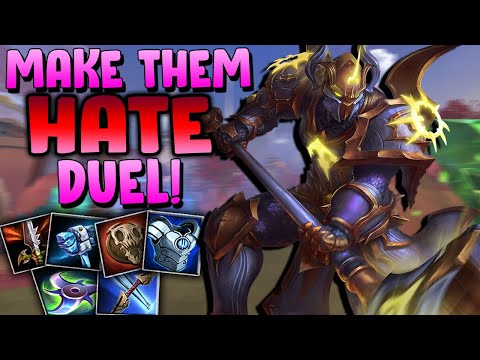 SO MANY STACKING SLOWS HE CAN'T EVEN PLAY THE GAME! - Masters Ranked Duel - SMITE