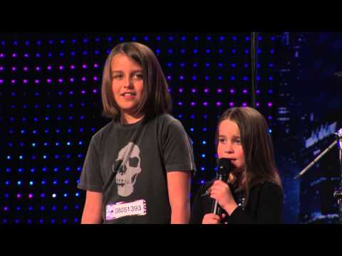 6 Year Old Aaralyn Scream Her Original Song, Zombie Skin   Americas Got Talent