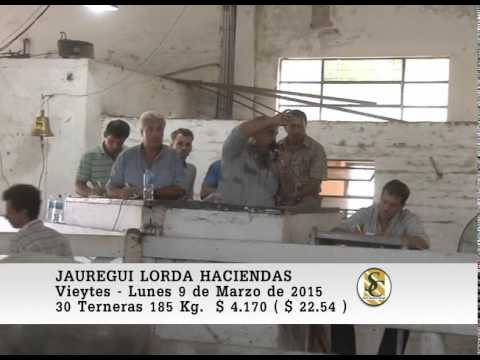 Venta de Hembras - Jauregui Lorda - Vieytes. 09-03-2015