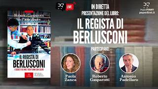“Il regista di Berlusconi”: Paola Zanca e Roberto Gasparotti con Antonio Padellaro
