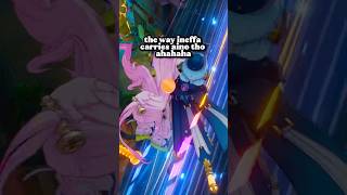 And the screws falling from her sleeves 😂 #GenshinImpact #Aino #Ineffa #NodKrai #原神 #原神写真部