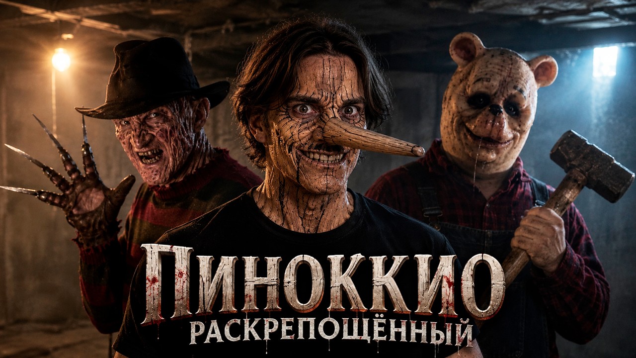 ТРЕШ ОБЗОР фильма ПИНОККИО: Раскрепощённый