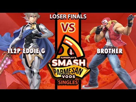 Smash Parmesan 4 | Losers Finals | 1L2P Eddie G [Corrin] vs Brother [Terry]