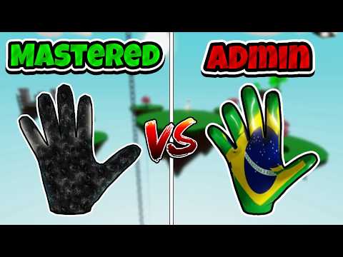 Mastered Gloves VS Their ADMIN Versions | Slap Battles