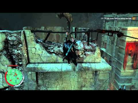 Middle-earth: Shadow of Mordor Thunder Head Stealth Kills PS4