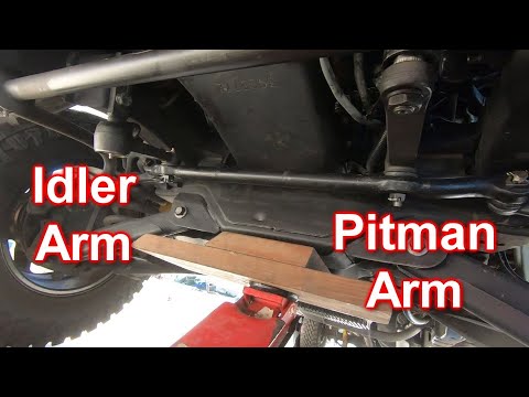 2wd 2001 Dodge 3500 Cummins Pitman and Idler Arm Replacement