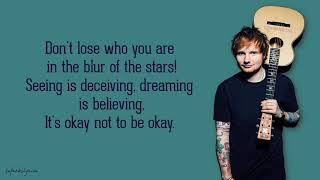 Ed Sheeran - Who You Are (Lyrics)