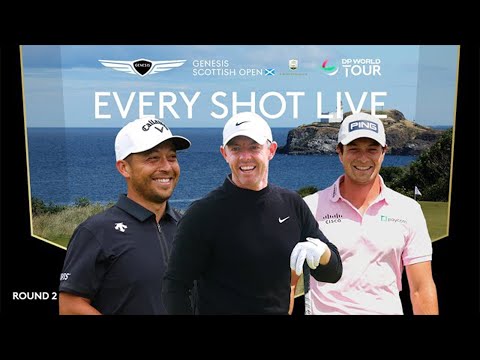 REPLAY | Rory McIlroy, Viktor Hovland, Xander Schauffele | 2025 Genesis Scottish Open Day 2