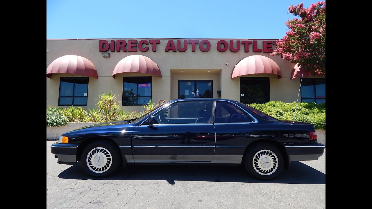 1990 Acura Legend Coupe in depth walk around video review!