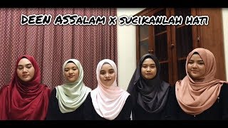 Deen Assalam (Sabyan) X Sucikanlah Hati (Rabithah) Acapella Version by Bahiyya Haneesa