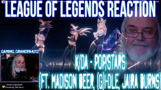 League of Legends Reaction - K/DA - POP/STARS (ft. Madison Beer, (G)I-DLE Jaira Burns