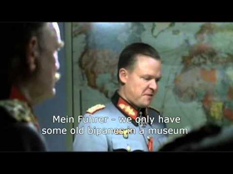 Hitler hears two Lancasters will be flying in the UK