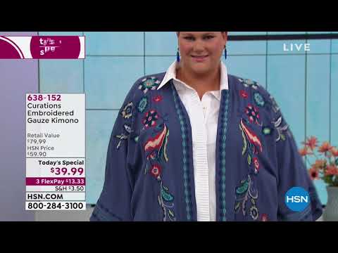 HSN | Curations Fashions 03.07.2019 - 12 AM