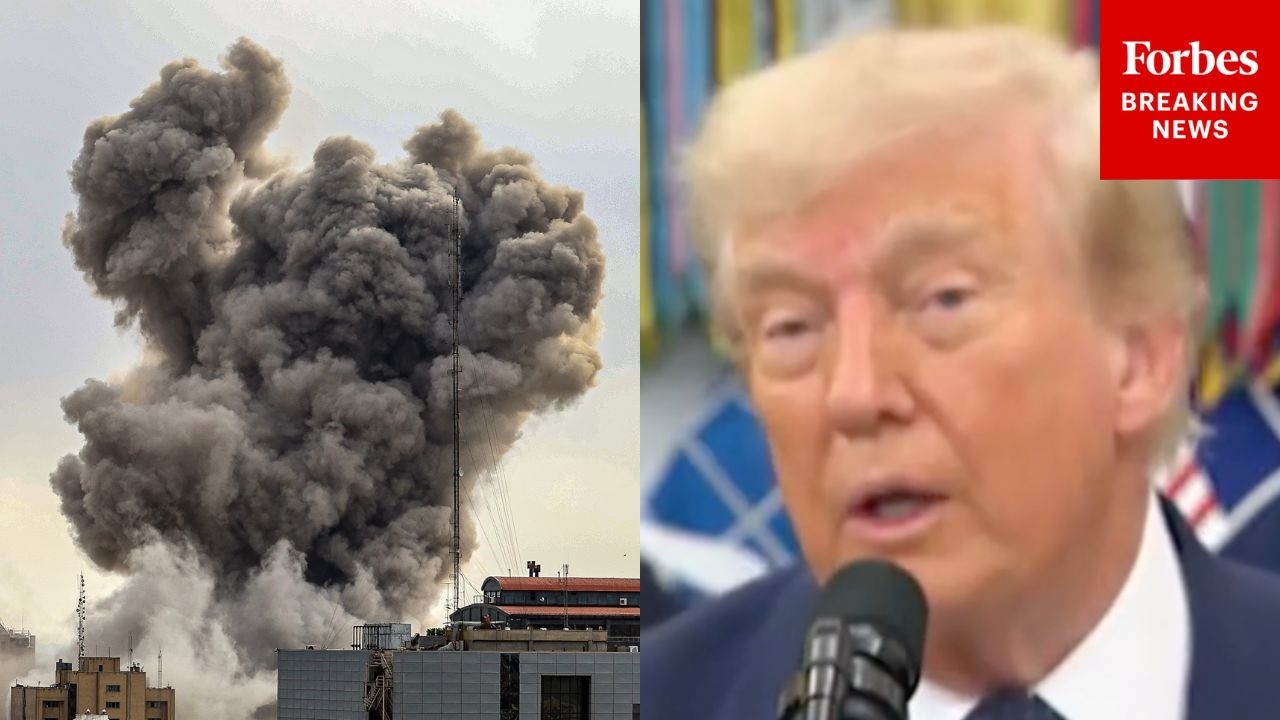 Video | Trump: 'We're Either Going To Make A Deal Or We're Going To Finish The Job' In Iran