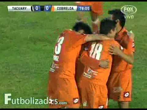 Tacuary 0 - Cobreloa 1. Copa Sudamericana 2012
