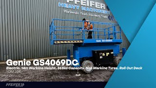 بالابر قیچی Genie GS4069DC Electric, 14m Working Height, 363kg Capac | تصویر 4 - Machineryline