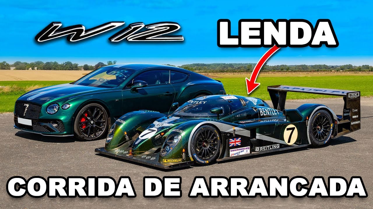 Vencedor do Le Mans vs Bentley W12: CORRIDA DE ARRANCADA