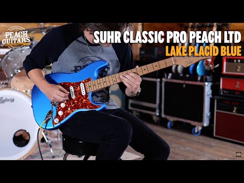 No Talking...Just Tones | Suhr Classic Pro Peach LTD Flame Maple Lake Placid Blue