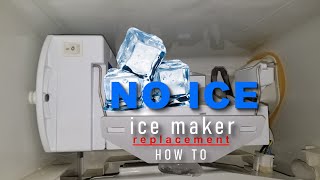 Replacing a GE ice maker — Ice maker stopped working