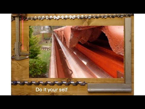 Kupferrinne Teil 4: Einlaufstutzen montieren und löten