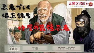 【太閤立志伝ⅤDX】服部半蔵で忍者プレイ　備忘録５