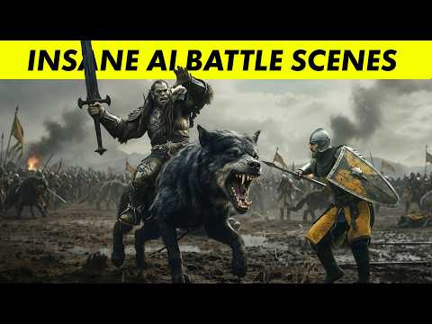 How to Create an EPIC Battle Scene With AI (Step by Step)