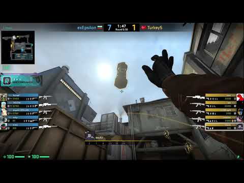 TURKEY5 vs. ex-EPSILON / MSI MGA 2019 KAPALI ELEMELER / Train