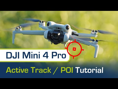 All the features of Spotlight, Active Track and POI on the MINI 4 PRO! | Tutorial