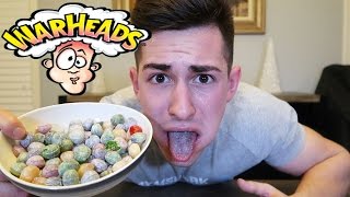 EXTREME SOUR WARHEADS CHALLENGE!