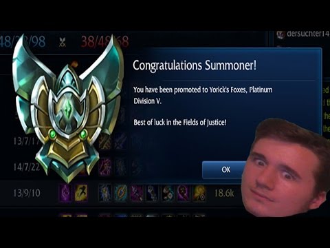 La mia reazione quando sono salito in Platino