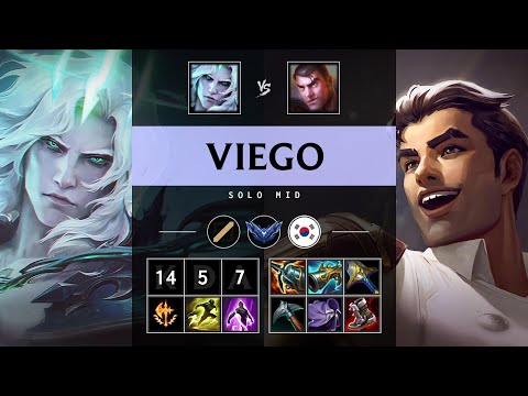Viego Mid vs Jayce - KR Diamond Patch 25.S1.2