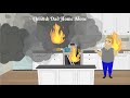 Childish Dad Home Alone And Burn Down His House