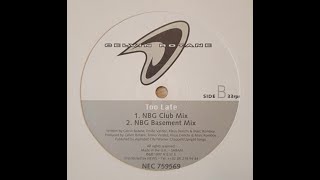 Celvin Rotane – Too Late (NBG Club Mix)