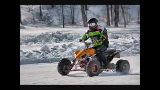 preview picture of video 'Grand Prix Sur Glace de Moto & Vtt de St-Anne-du-Lac 2012'